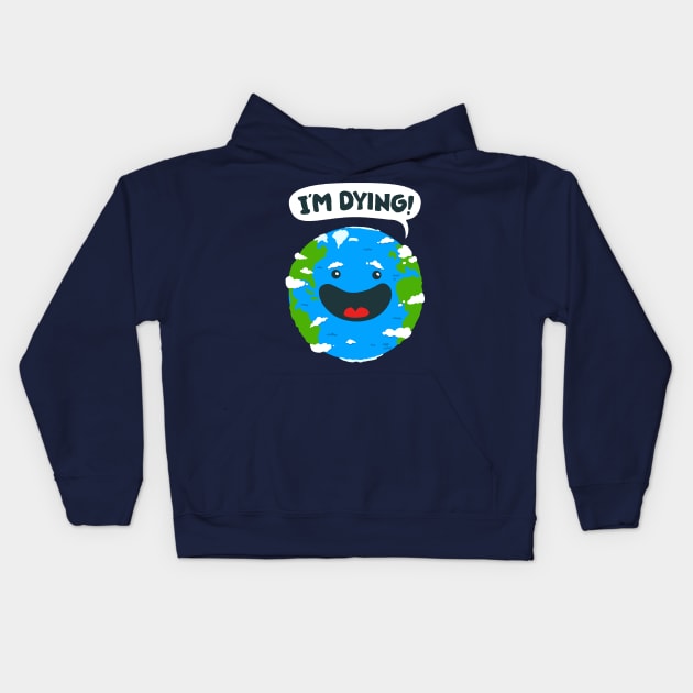 Save The Earth! Kids Hoodie by blairjcampbell